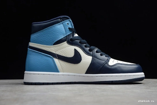 - High 555088-140 1 Retro UNC Obsidian Blue Air Jordan | 555088-140 University OG 1217